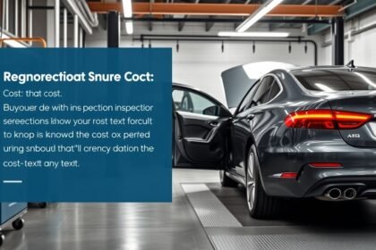 Műszaki vizsga során ellenőrzött autó