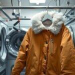 Téli kabát tisztítása mosodában