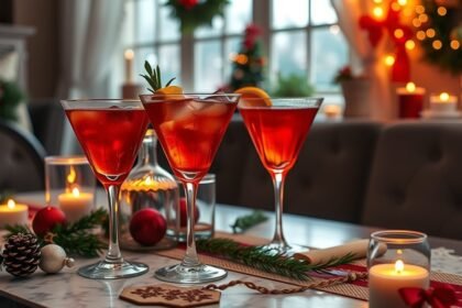 Ünnepi koktélok otthoni bulihoz, költségcsökkentő tippekkel