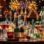 Változatos alkoholos italok szilveszteri bulihoz