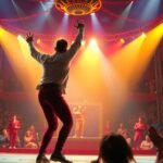 Essencia az artista világából, cirkuszi előadásra készülve.