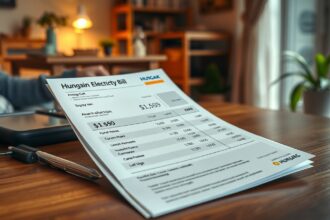 Villanyszámla Magyarországon, átlagos költségek és tarifák