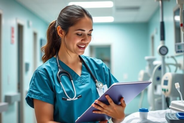 Csecsemő- és gyermekápoló női szakember az egészségügyben