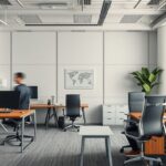 Modern irodai környezet vállalkozás indításához