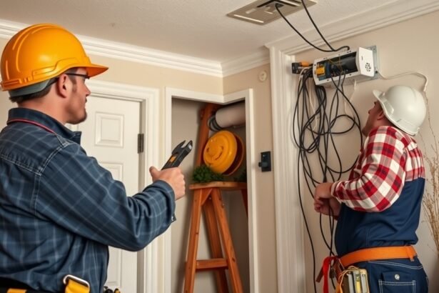 Villanyvezeték cseréje szakemberek által történő kivitelezése