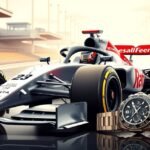 Forma-1 autó és luxusórák a versenypályán