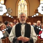 Lelkész pénzügyi helyzete különböző összegekkel a gyülekezetben