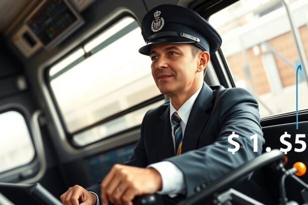 Mozdonyvezető a vezetőfülkében, a munkája közben