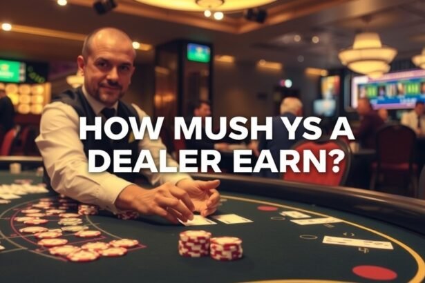 Kép egy osztóról kaszinóban, pénzügyi karrier lehetőség.