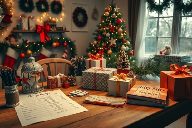 Karácsonyi költségvetés tervezése ajándékokkal és dekorációval