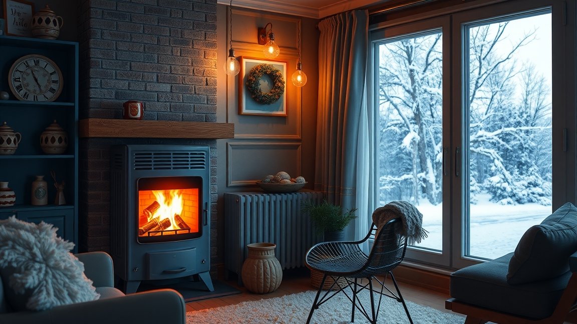 Meleg otthon gázfűtéssel a téli szezonban