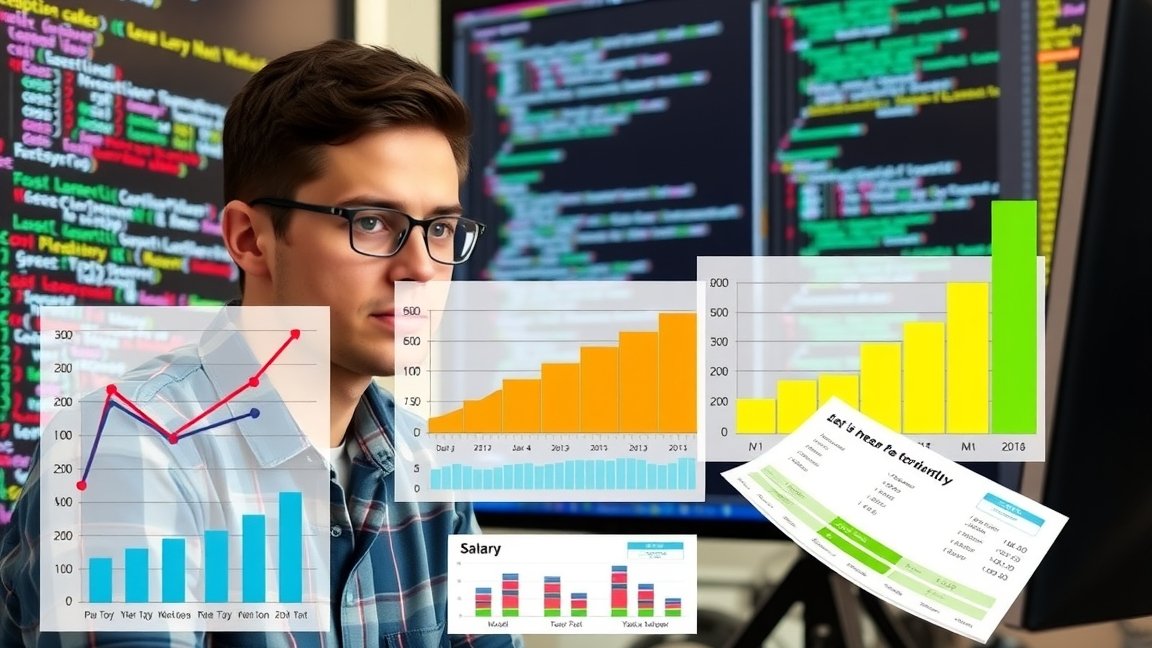 Java programozó hosszú távú karrier és fizetési grafikonok elemzése