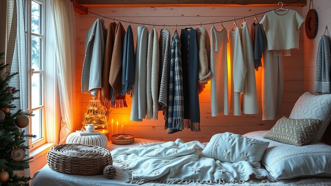 Téli ágynemű és takarók szárítása otthon