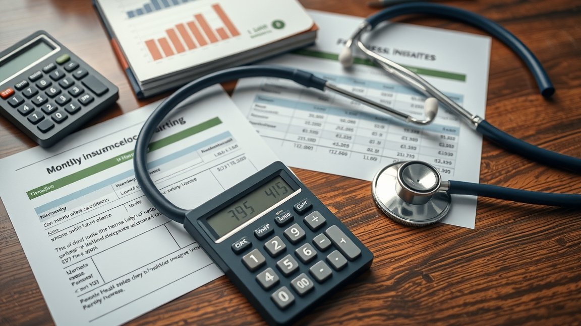 Egészségbiztosítási költségek számítása kalkulátorral és táblázatokkal