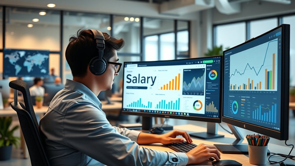 Webfejlesztő analitikai adatokat néz a számítógépén