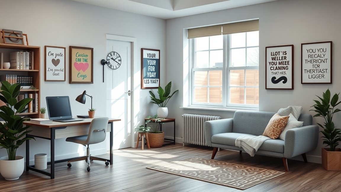 Mentálhigiénés szakember munkakörnyezet egy világos irodában