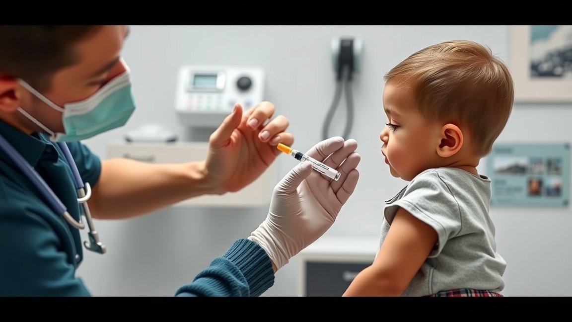 Gyermek rotavírus elleni oltása orvosi környezetben