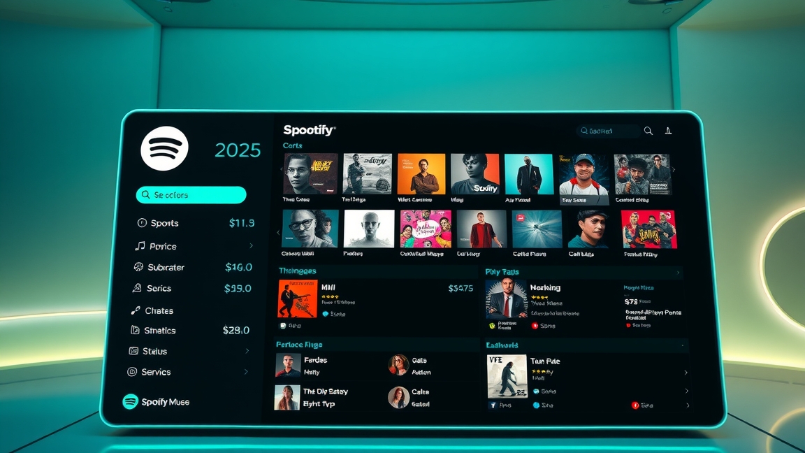 Spotify zenehallgatási előfizetés 2025-ben