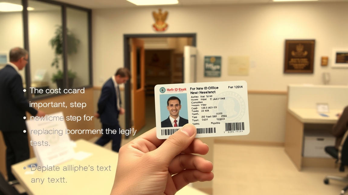 Személyi igazolvány cseréje folyamatának bemutatása hivatalos környezetben.