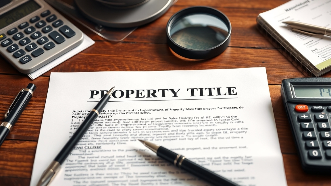 Tulajdoni lap és fontos dokumentumok ingatlanügyintézéshez.