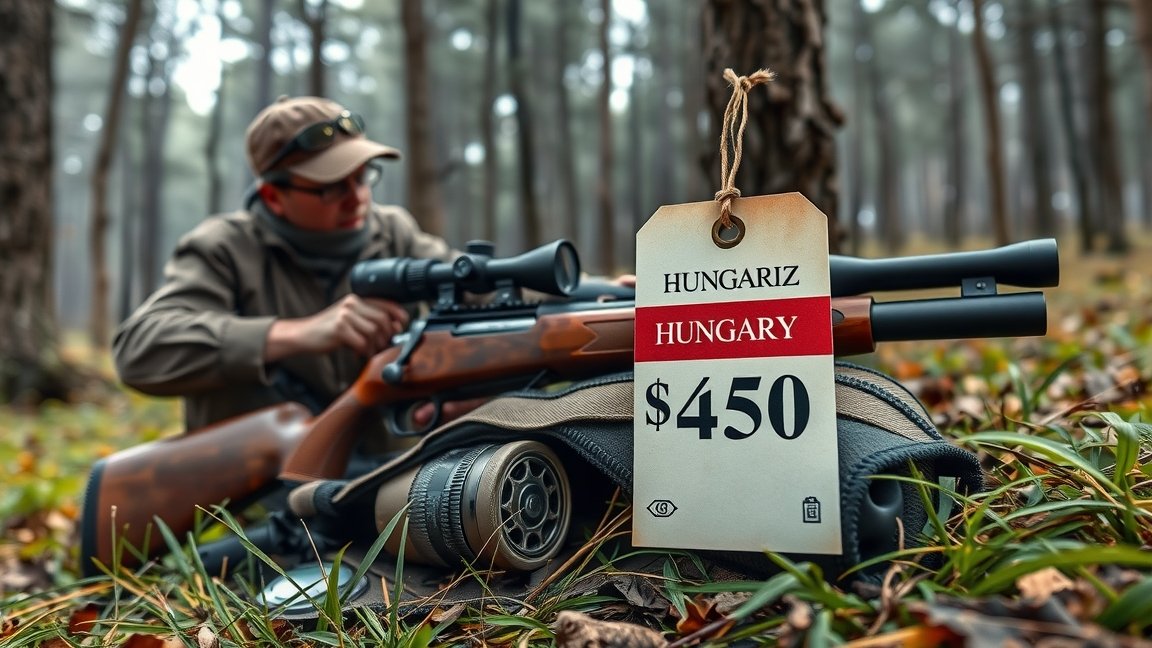 Vadászati felszerelés és ár címke Magyarországon