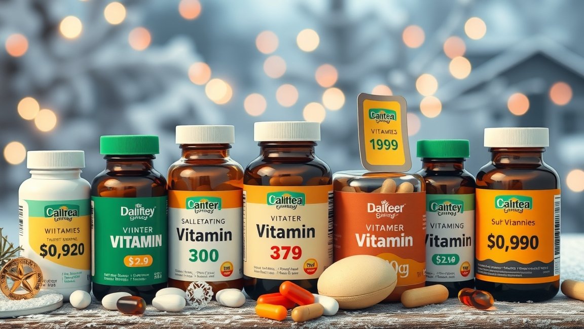 Téli vitaminok és árak különböző formákban és adagokban
