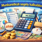 Munkanélküli segély kalkulátor és álláskeresési járadék információk