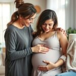 Dúla és várandós nő közötti támogató kapcsolat