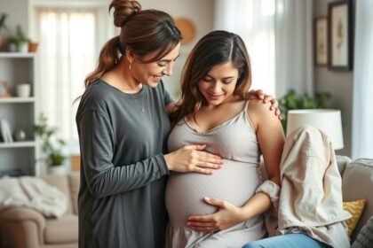 Dúla és várandós nő közötti támogató kapcsolat