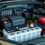 Elektromos autó akkumulátor a motorháztető alatt