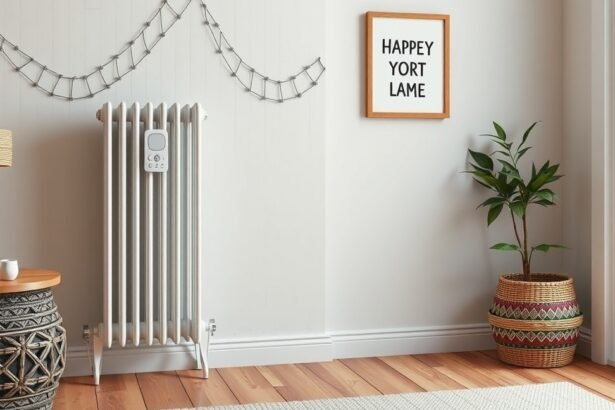 Modern elektromos radiátor otthoni fűtéshez