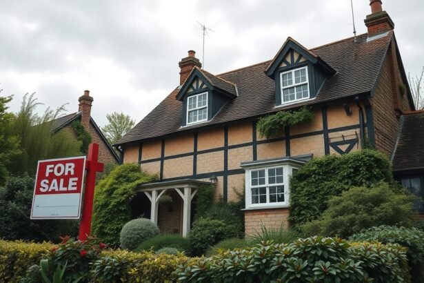 Ház eladó Angliában, gyönyörű zöld környezetben.