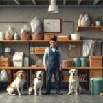 Egy állatmenhely működtetése és költségei állatokkal és személyzettel.