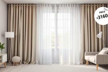 Hőszigetelő függöny a modern otthonban, kedvező áron.