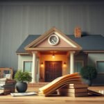 Miniatűr ház könyvekkel és növényekkel a terápia környezetében.