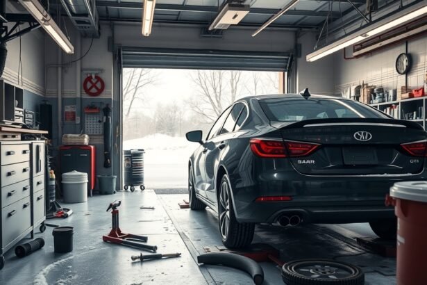 Autószerviz télen, szervizelés és javítás az autóban