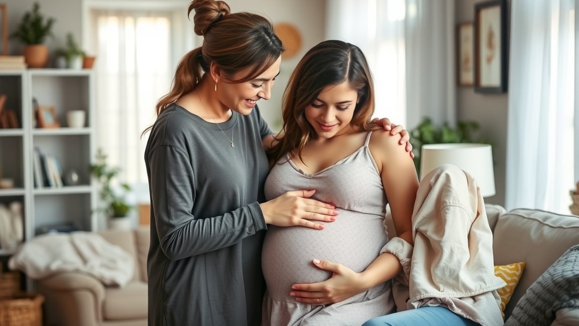 Dúla és várandós nő közötti támogató kapcsolat