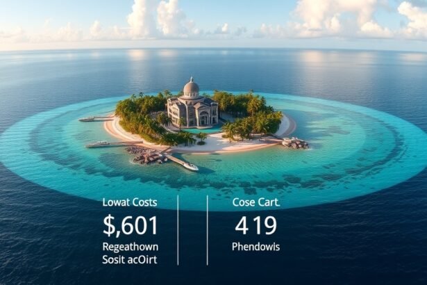 Privát sziget képe, költségek és tulajdonlás információkkal.