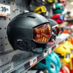 Sí- és snowboard sisakok kiállítása az árakkal