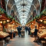 Karácsonyi vásár, ahol kézműves termékek és ajándékok várnak.