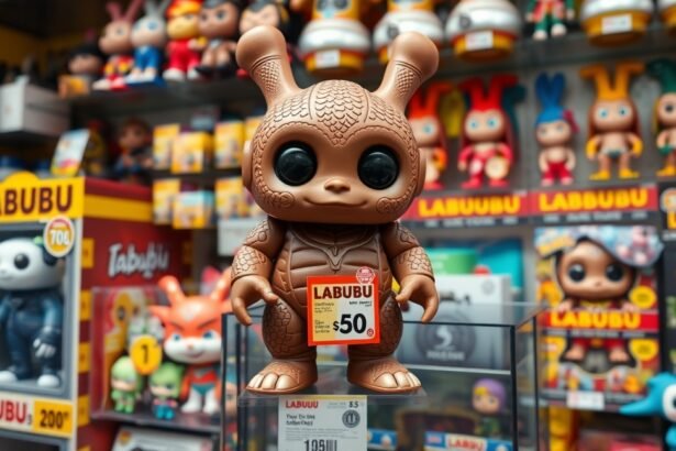 Labubu figura boltban árkedvezménnyel