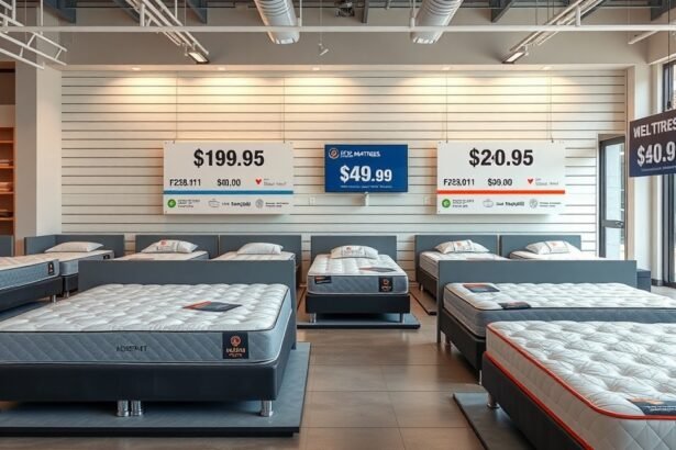 Matrac bolt, különböző matracok és árak