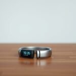 Modern okosgyűrű idő kijelzővel, elegáns dizájnban