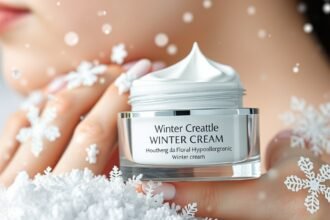 Hipoallergén téli krém a bőrápolás védelmére