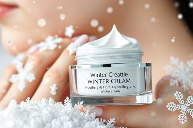 Hipoallergén téli krém a bőrápolás védelmére