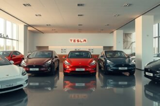 Tesla autók bemutatóterme 2025-ös árak
