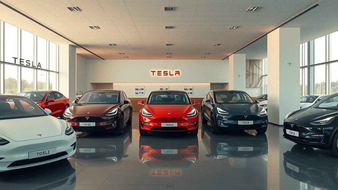 Tesla autók bemutatóterme 2025-ös árak